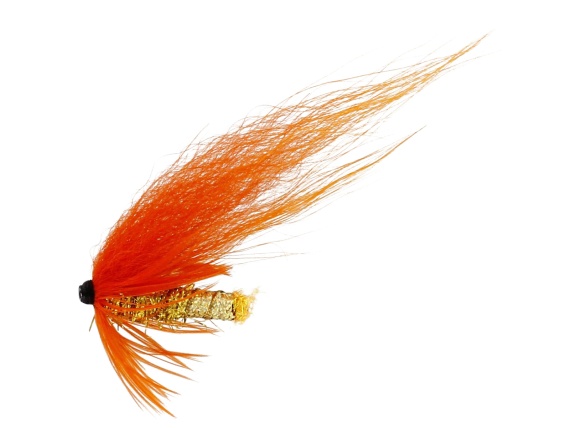 Flom Mirror Orange Plastic Tube25mm i gruppen Fiskedrag / Flugor / Tubflugor hos Sportfiskeprylar.se (FL97257)