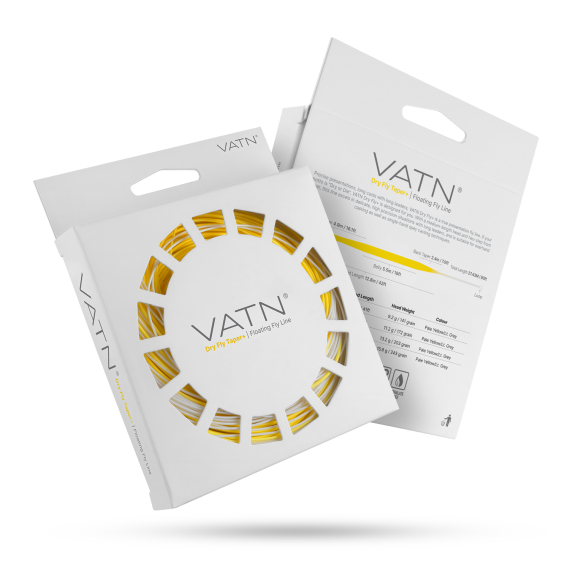 VATN Dry Fly Taper+ i gruppen Fiskelinor / Flugfiskelinor / Enhandslinor hos Sportfiskeprylar.se (FLD3FPLUSr)