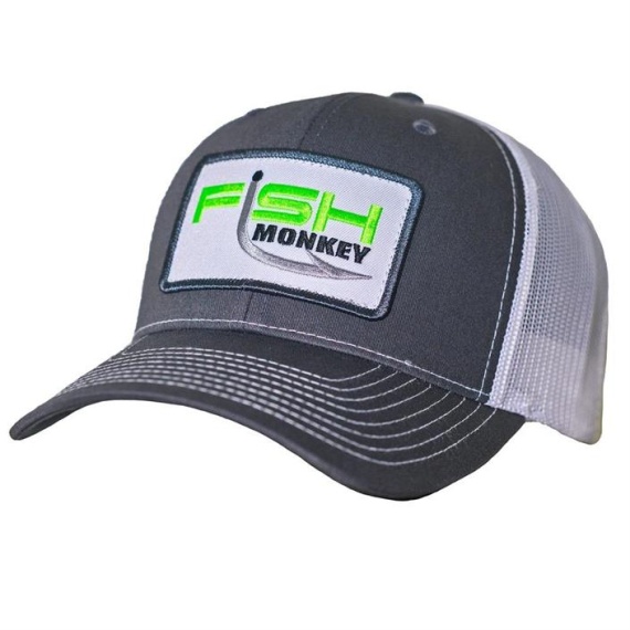 Fish Monkey Hat Mr Patch Hat Charcoal/White i gruppen Kläder & Skor / Kepsar & Huvudbonader / Kepsar hos Sportfiskeprylar.se (FM77-CHWH)