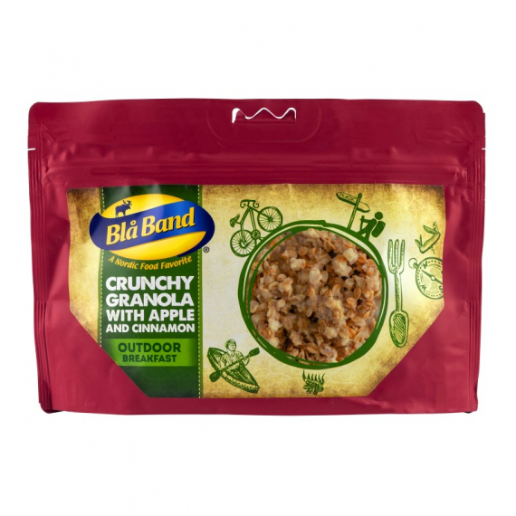 Blå Band - Crunchy Granola With Apple And Cinnamon i gruppen Outdoor / Friluftsmat / Frystorkad Mat hos Sportfiskeprylar.se (FTC110)