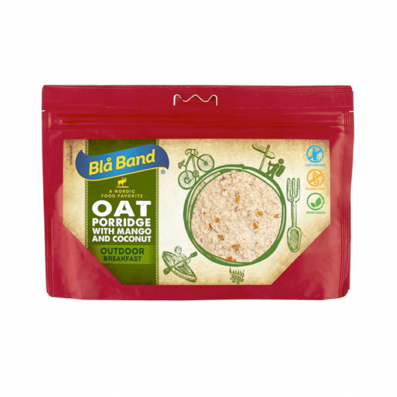 Blå Band Oat Porridge with Coconut & Mango i gruppen Outdoor / Friluftsmat / Frystorkad Mat hos Sportfiskeprylar.se (FTC111)