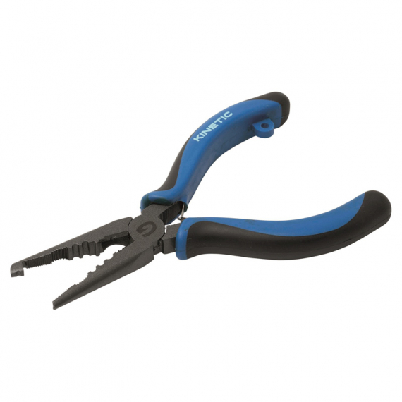Kinetic CS Heavy Duty Splitring Plier 6,5\'\' Curved Nose Blue/Black i gruppen Verktyg & Tillbehör / Tänger & Saxar / Fjäderringstänger hos Sportfiskeprylar.se (G178-202-068)