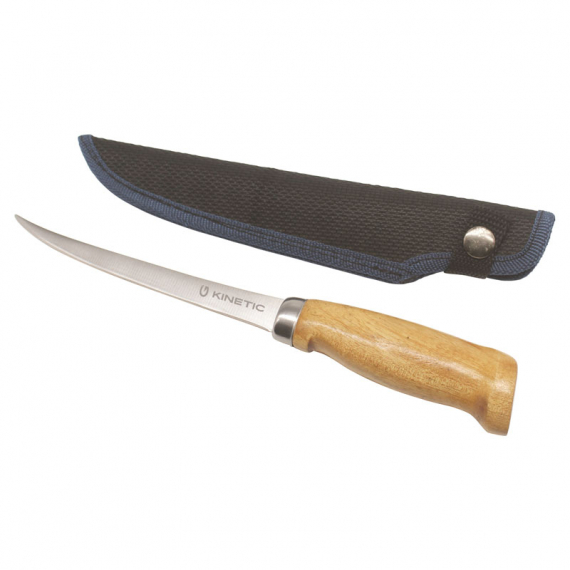 Kinetic Nordic Fillet Knife 6\'\' Wood i gruppen Verktyg & Tillbehör / Knivar & Yxor / Knivar / Filéknivar hos Sportfiskeprylar.se (G188-246-067)