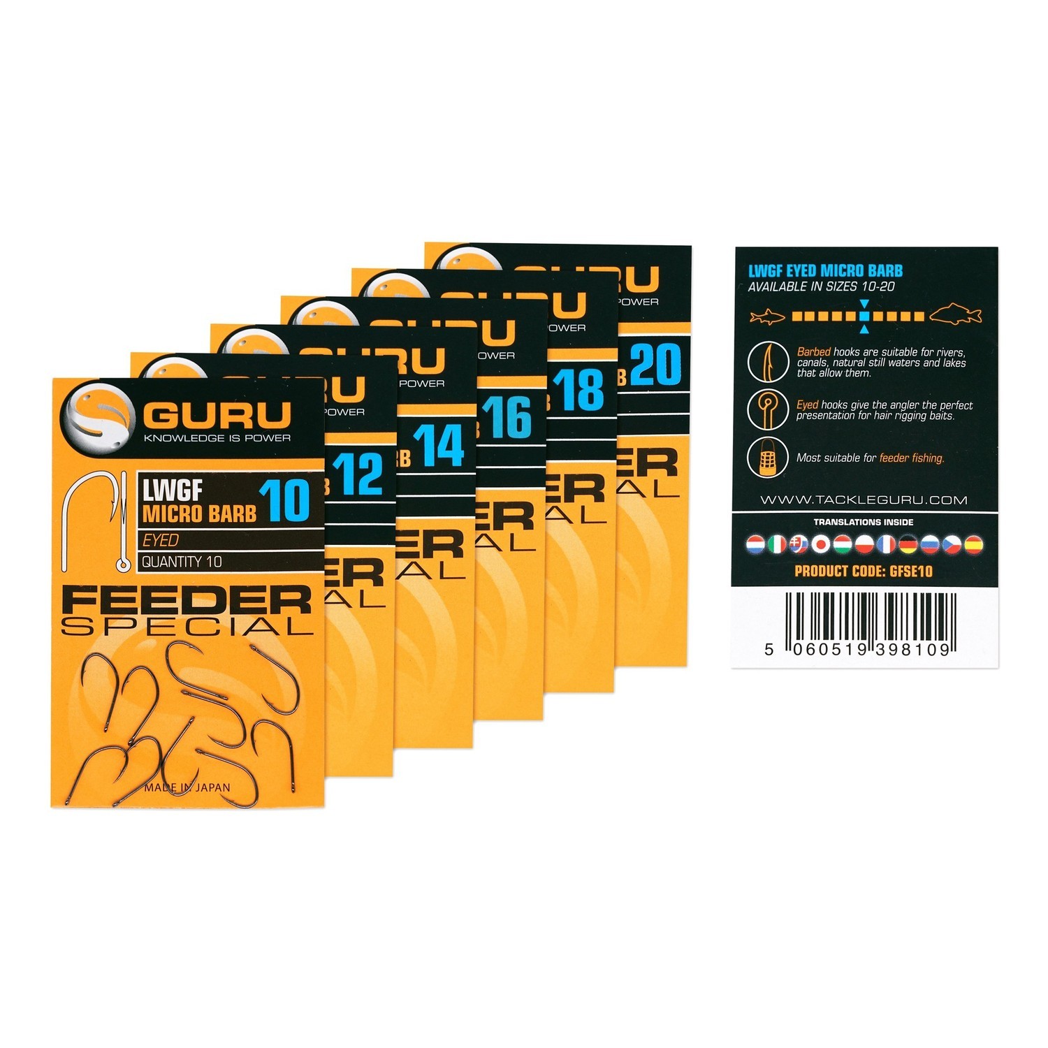 Guru Tackle LWG Feeder Special Hook i gruppen Krok & Småplock / Krok / Specimenkrok hos Sportfiskeprylar.se (GFSE10r)