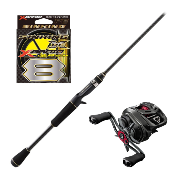 RAID Gladiator ANTI GA-65PBF Power Bait Finesse Combo i gruppen Fiskeset / Spinnfiskeset / Spinnfiskeset Abborre hos Sportfiskeprylar.se (GLADIATORSET)