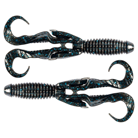 Z-man Gremlin 11,4cm (4-pack) - Black/Blue Flake i gruppen Fiskedrag / Jiggar & Gummibeten / Kräftor & Creaturebaits / Creaturebaits hos Sportfiskeprylar.se (GR45-02PK4)