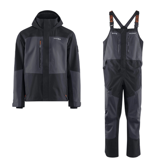 Grundéns Gore-Tex Pro Fishing Jacket & Bib Combo Obsidian i gruppen Superdeals-se / Paketpris hos Sportfiskeprylar.se (GRUNDENSGORETEXSET)