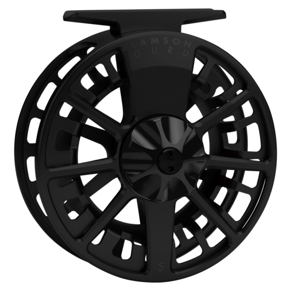 Lamson Guru S Flugrulle Blackout i gruppen Fiskerullar / Flugfiskerullar & Extraspolar / Flugrullar hos Sportfiskeprylar.se (GS-3plusREEL-BLKOUTr)