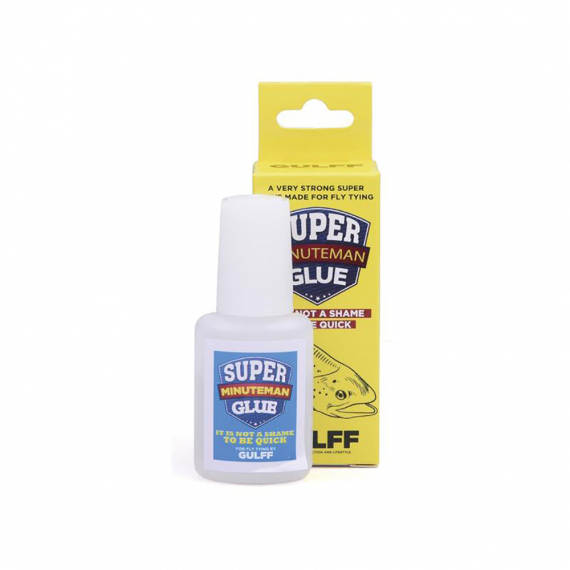 Gulff Minuteman Superglue 15ml i gruppen Verktyg & Tillbehör / Superlim & Epoxy / Superlim hos Sportfiskeprylar.se (GU15G)