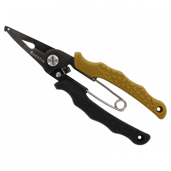 Westin HD Split Ring Plier XL 19cm Black Sand i gruppen Verktyg & Tillbehör / Tänger & Saxar / Fjäderringstänger hos Sportfiskeprylar.se (H002-627-191)
