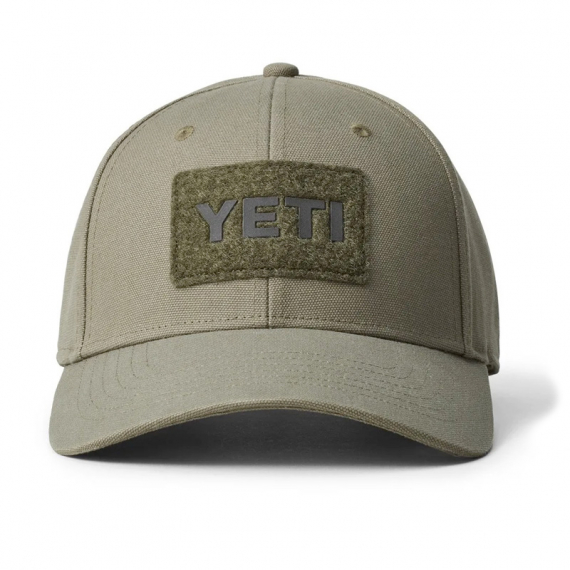 Yeti Velcro Badge Hat Highlands Olive i gruppen Kläder & Skor / Kepsar & Huvudbonader / Kepsar / Dad Caps hos Sportfiskeprylar.se (H012O)