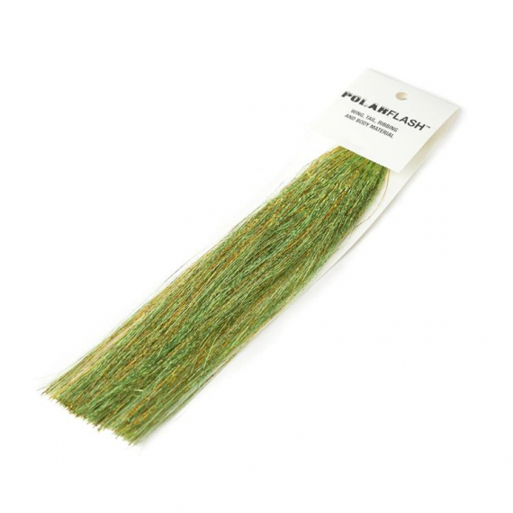 Polarflash - Chartreuse i gruppen Krok & Småplock / Flugbindning / Flugbindningsmaterial / Flash & Syntetvingar hos Sportfiskeprylar.se (H2016)