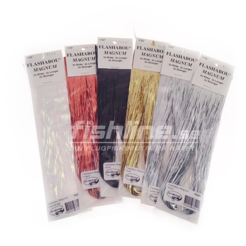 Flashabou Magnum - Mint i gruppen Krok & Småplock / Flugbindning / Flugbindningsmaterial / Flash & Syntetvingar hos Sportfiskeprylar.se (H3207)