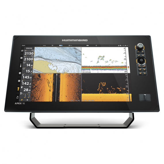 Humminbird APEX 16 MSI+ GPS i gruppen Marinelektronik & Båt / Ekolod & Plotter / Komboenhet Ekolod & Plotter hos Sportfiskeprylar.se (H411500-1r)