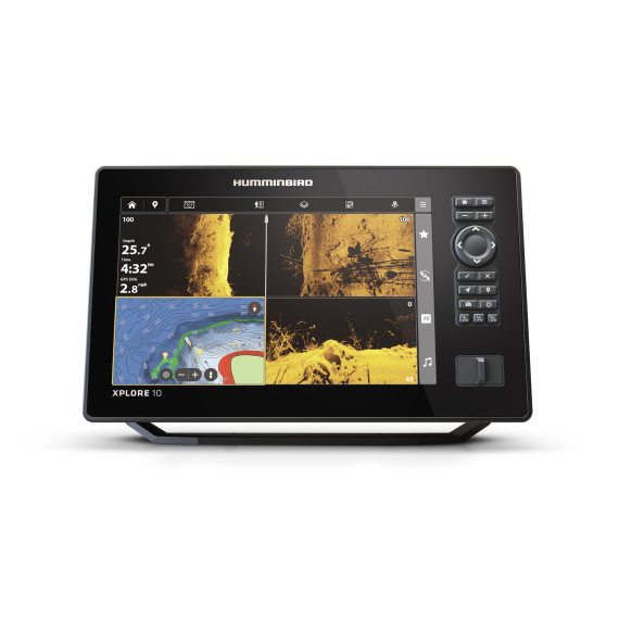 Humminbird XPLORE 10 CMSI+ Inkl. Givare i gruppen Marinelektronik & Båt / Ekolod & Plotter / Komboenhet Ekolod & Plotter hos Sportfiskeprylar.se (H412010-1M)