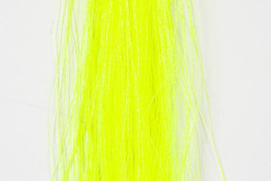 Fluo Neon Flashabou - Yellow i gruppen Krok & Småplock / Flugbindning / Flugbindningsmaterial / Flash & Syntetvingar hos Sportfiskeprylar.se (H6981)