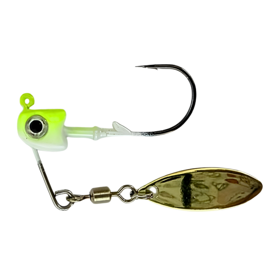 Blackfin Ghosty Underspin i gruppen Krok & Småplock / Jiggskallar / Övriga Jiggskallar hos Sportfiskeprylar.se (HB-GU-85-BKG-1r)