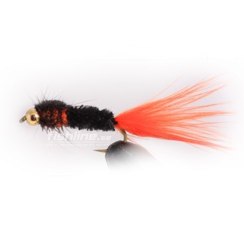 GH Montana Streamer svart/orange size 8 i gruppen Fiskedrag / Flugor / Streamers hos Sportfiskeprylar.se (HF0192-8)