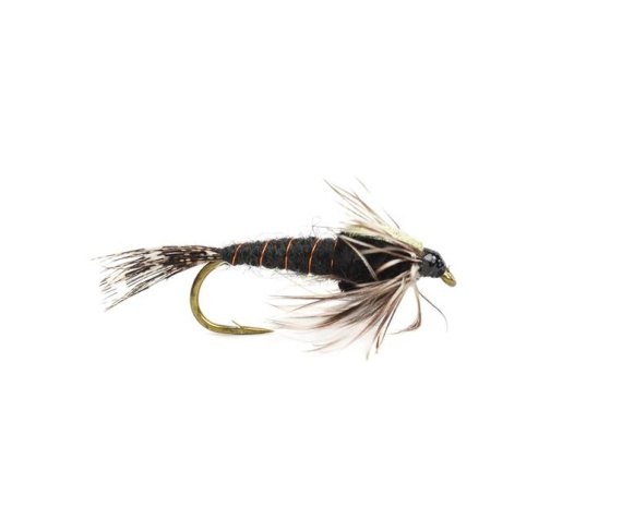 Black Martinez Streamer size 10 i gruppen Fiskedrag / Flugor / Nympher hos Sportfiskeprylar.se (HF1030-10)