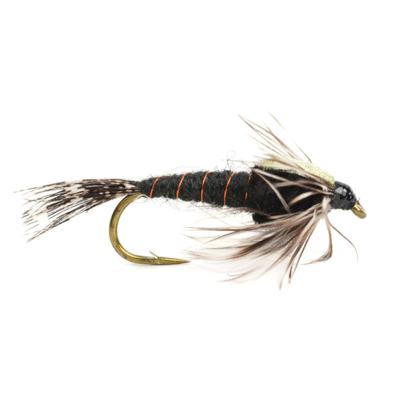 Black Martinez Streamer size 10 i gruppen Fiskedrag / Flugor / Nymfer hos Sportfiskeprylar.se (HF1030-10)