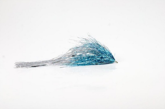 Flashabou Deceiver Blue Silver i gruppen Fiskedrag / Flugor / Gäddflugor hos Sportfiskeprylar.se (HF1192-2)