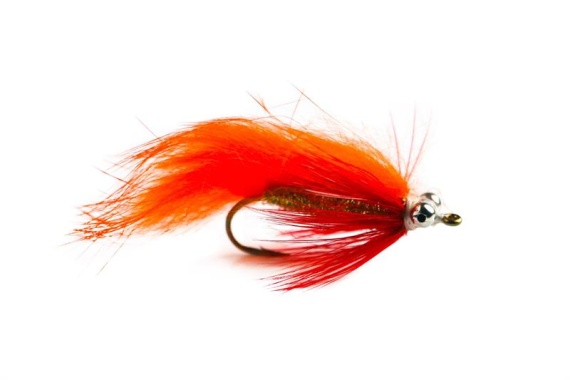 FK Zonker Orange size 6 i gruppen Fiskedrag / Flugor / Streamers hos Sportfiskeprylar.se (HF1251-6)