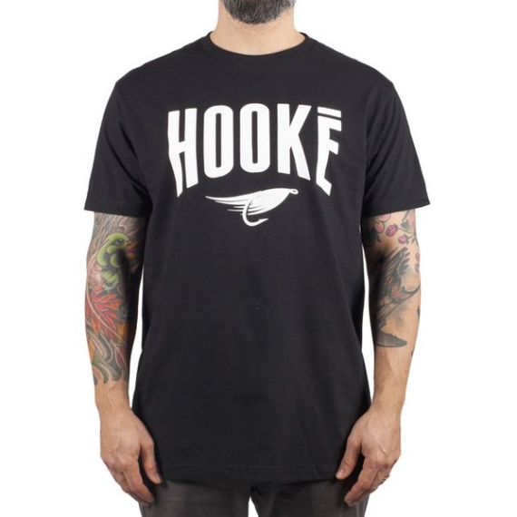 Hooke The Original T-Shirt Black S i gruppen Kläder & Skor / Kläder / T-shirts hos Sportfiskeprylar.se (HK17SS--TS1-BLS)