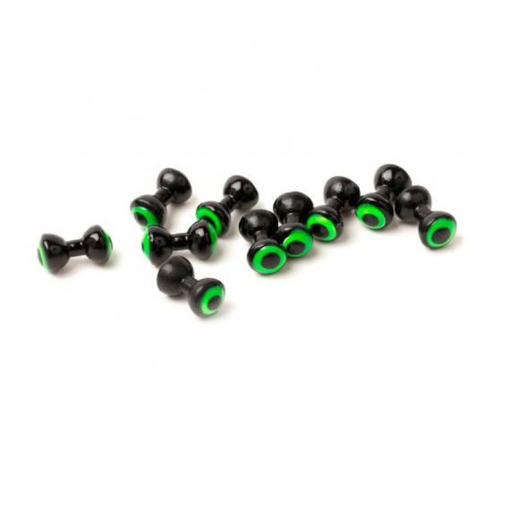 Small Double Pupil Lead Eyes i gruppen Krok & Småplock / Flugbindning / Flugbindningsmaterial / Ögon hos Sportfiskeprylar.se (HL-2PS2r)