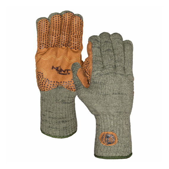 Fish Monkey Wooly Long Olive i gruppen Kläder & Skor / Kläder / Handskar & Vantar hos Sportfiskeprylar.se (HM714-SMr)