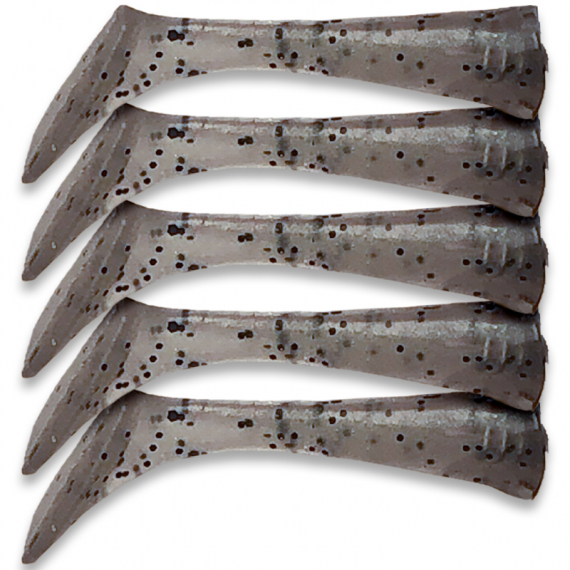 Headbanger Shad 11cm Replacement tails (5-pack), Smolt i gruppen Fiskedrag / Jiggar & Gummibeten / Abborrjiggar & Gösjiggar hos Sportfiskeprylar.se (HS-11-RT-SM)