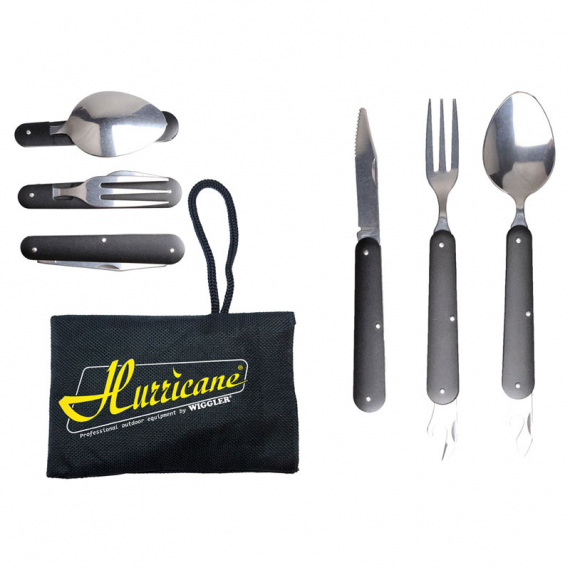 Hurricane Bestick i gruppen Fiskemetoder / Mete & Specimenfiske / Banklife / Friluftskök & Redskap / Bestick & Tillbehör hos Sportfiskeprylar.se (HT-FSFK)