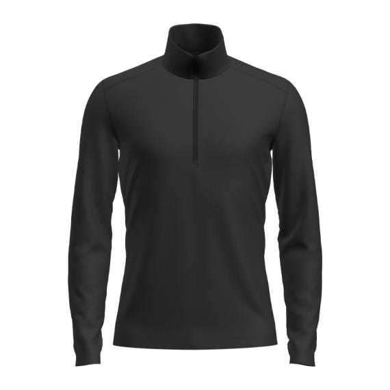 Icebreaker Mens 260 Tech LS Half Zip Black i gruppen Kläder & Skor / Kläder / Underställ & Underkläder / Underställströjor hos Sportfiskeprylar.se (IBB043720011005r)