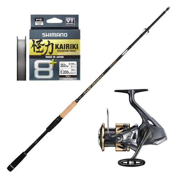 Illex Night Shadows S 2202 H Swimbait Driver & Ultegra FD Combo i gruppen Fiskeset / Haspelset / Haspelset Gädda hos Sportfiskeprylar.se (ILLEXNIGHTSHDWCOMBO)