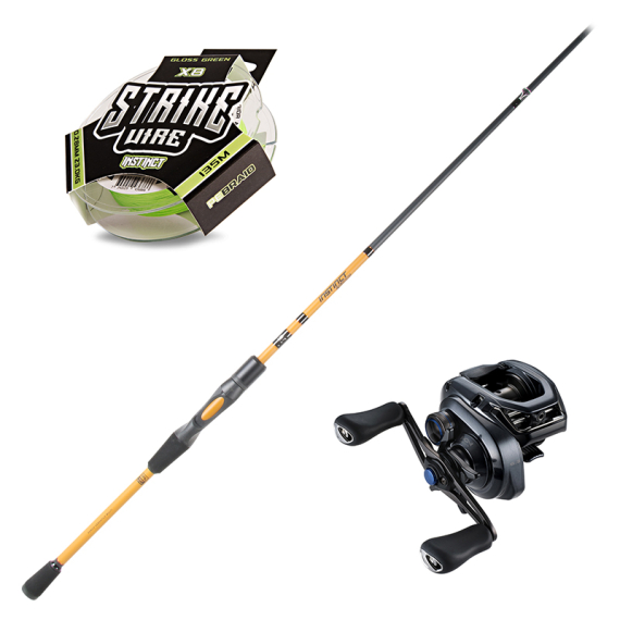 BFT Instinct Reloaded 7,4\'\' MH, Perch Versatile 7-25g SLX Combo i gruppen Fiskeset / Spinnfiskeset / Spinnfiskeset Abborre hos Sportfiskeprylar.se (INSTINCTVSPCOMBO)