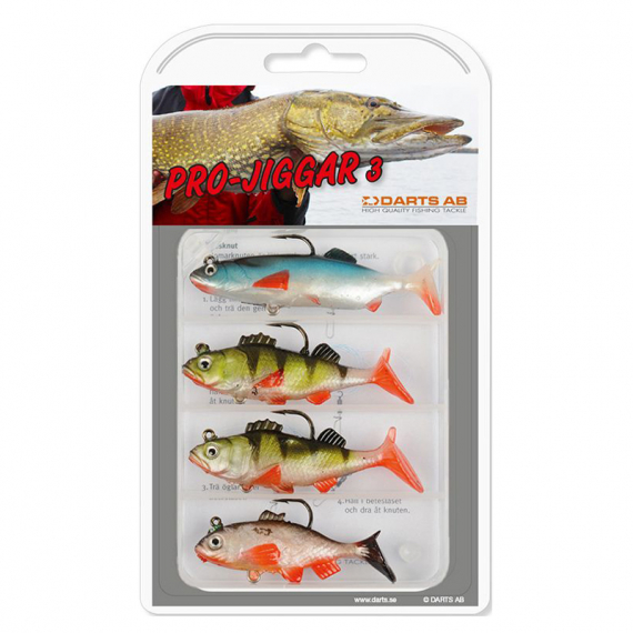 Darts Projiggar - 3 Gädda i gruppen Fiskedrag / Betespaket hos Sportfiskeprylar.se (J99-9903)