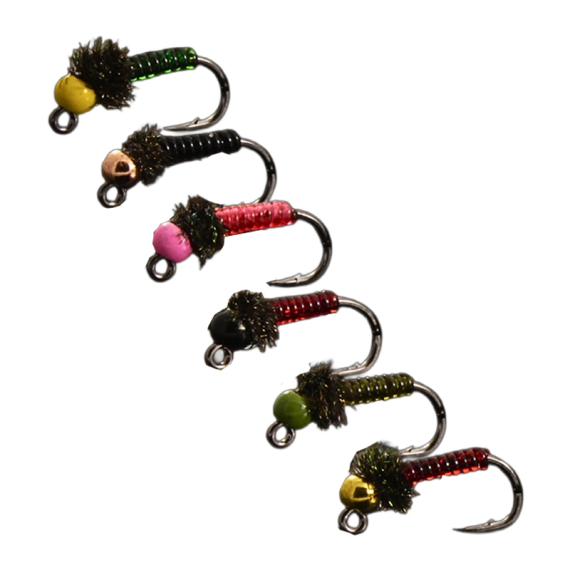 Norolan Jänkäpukki Ice Fly - Complete Color Set (6-pack) i gruppen Superdeals-se / Paketpris hos Sportfiskeprylar.se (JP-IF)