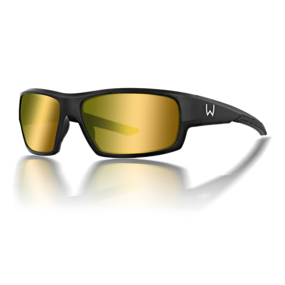 Westin W6 Sport 10 Matte Black LB Yellow AR Blue Filter Cat, 2 i gruppen Kläder & Skor / Solglasögon hos Sportfiskeprylar.se (K01-1312-OS2)