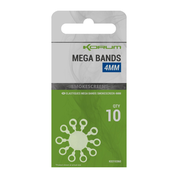 Korum Smokescreen Mega Bands i gruppen Krok & Småplock / Riggtillbehör / Bait Bands hos Sportfiskeprylar.se (K0310360r)
