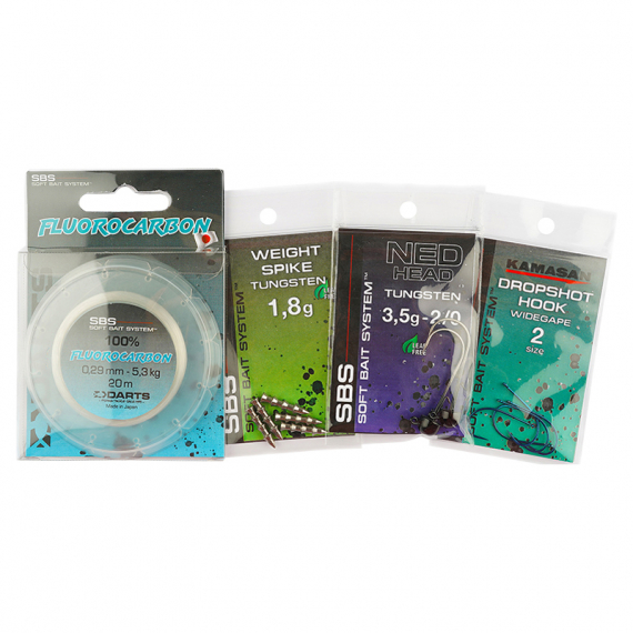 Darts Ned Head/Neko Rig Kit i gruppen Krok & Småplock / Tafsar & Tafsmaterial / Tafsmaterial / Övriga Tafsmaterial hos Sportfiskeprylar.se (K99-002)