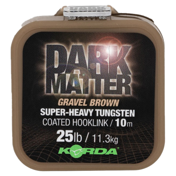 Korda Dark Matter Tungsten Coated Braid Brown 10m i gruppen Krok & Småplock / Tafsar & Tafsmaterial / Tafsmaterial / Tafsmaterial Braid hos Sportfiskeprylar.se (KDMCG18r)