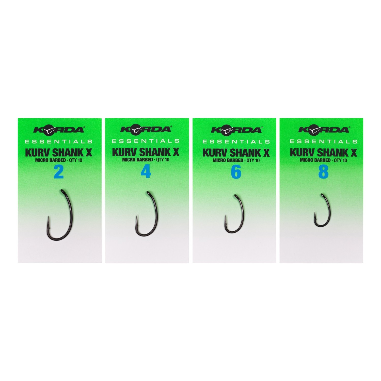 Korda Essentials Kurv X Barbed i gruppen Krok & Småplock / Krok / Specimenkrok hos Sportfiskeprylar.se (KES009r)