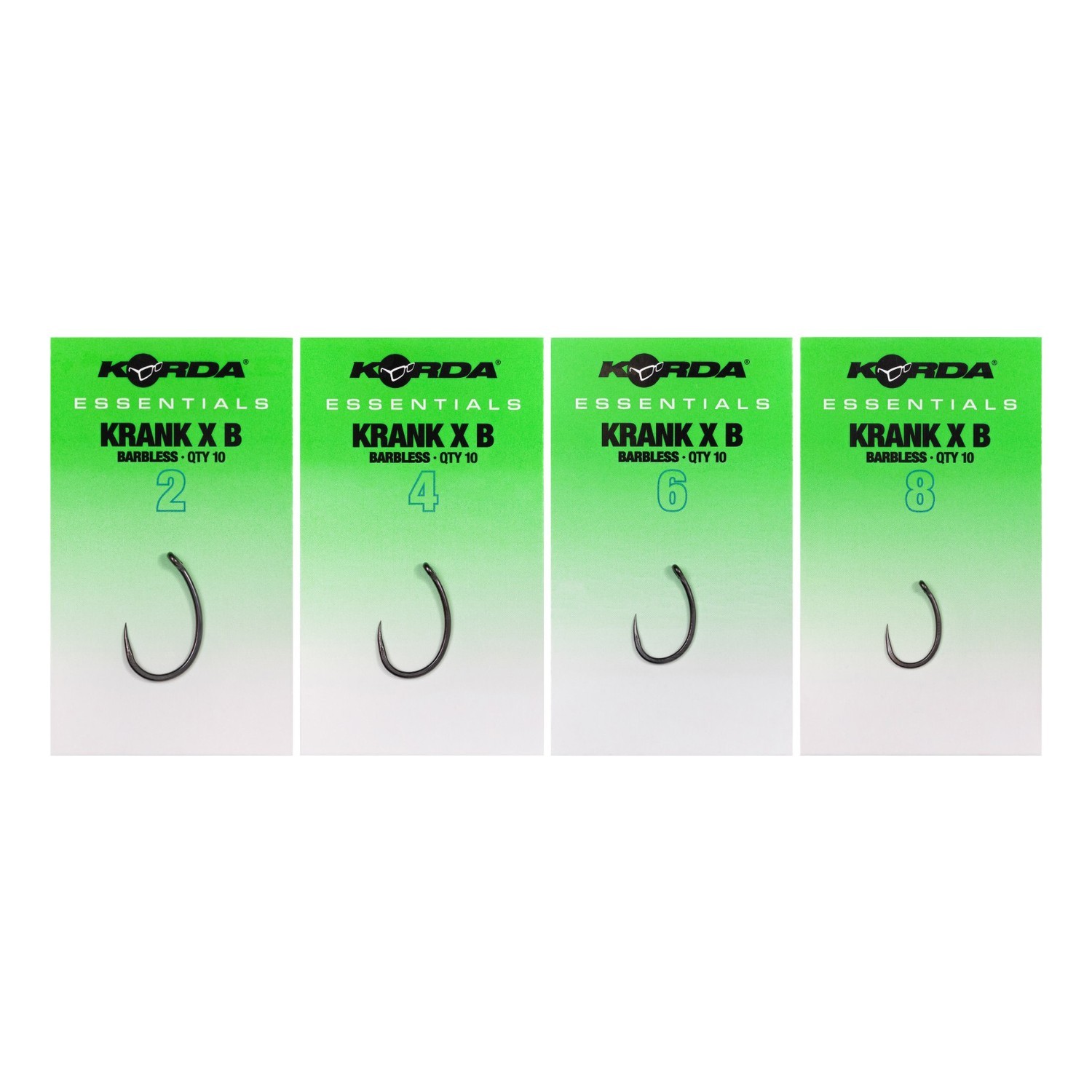 Korda Essentials Krank X Barbed i gruppen Krok & Småplock / Krok / Specimenkrok hos Sportfiskeprylar.se (KES017r)