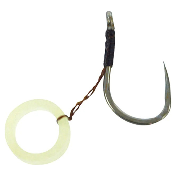 Korum Hook Hairs With Bait Bands i gruppen Krok & Småplock / Färdiga Riggar / Färdiga Specimenriggar hos Sportfiskeprylar.se (KHHBB-10r)