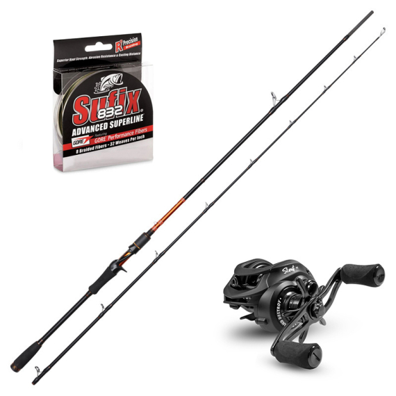 Kinetic Xarann Predator Trigger 225cm 25-75g Combo i gruppen Fiskeset / Spinnfiskeset / Spinnfiskeset Gädda hos Sportfiskeprylar.se (KINETICXARANNSET)
