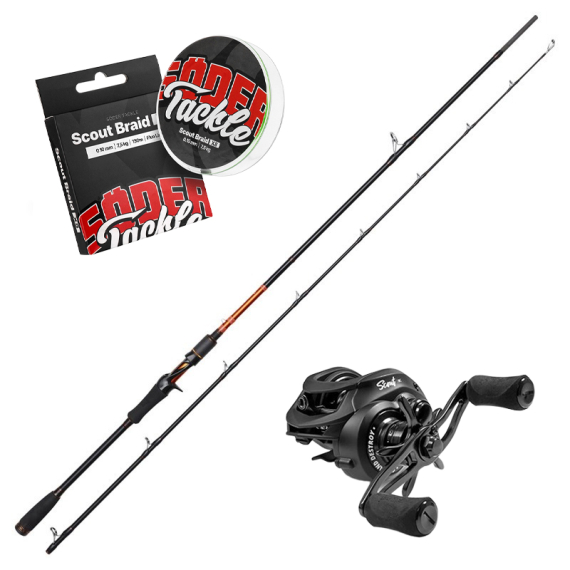 Kinetic Xarann Predator Trigger 225cm 25-75g Combo i gruppen Fiskeset / Spinnfiskeset / Spinnfiskeset Gädda hos Sportfiskeprylar.se (KINETICXARANNSET)