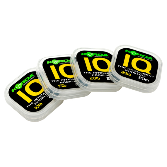 Korda IQ Fluorocarbon Hooklink i gruppen Krok & Småplock / Tafsar & Tafsmaterial / Tafsmaterial / Tafsmaterial Fluorocarbon hos Sportfiskeprylar.se (KIQ15r)