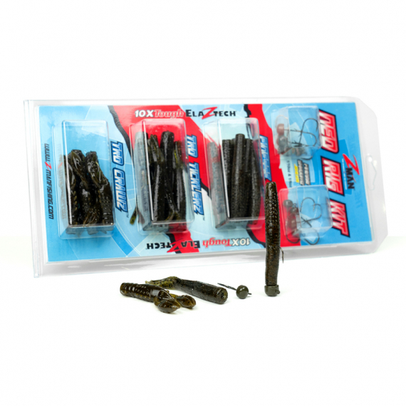 Z-man Ned Rig Kit - Green Pumpkin i gruppen Fiskedrag / Betespaket hos Sportfiskeprylar.se (KIT-NED-GP)