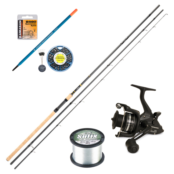 Korum 13\' Glide Power Float Rod Starting Kit Combo i gruppen Fiskeset / Specimenset / Flötmete & Wagglerset hos Sportfiskeprylar.se (KORUMSTARTINGKITCOMBO)