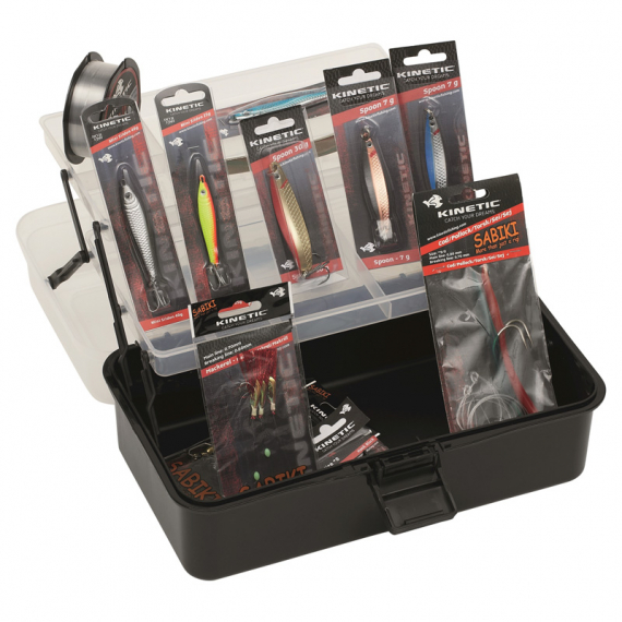 Kinetic Tackle Box Big Kit - Saltwater i gruppen Fiskedrag / Betespaket hos Sportfiskeprylar.se (KS15078)