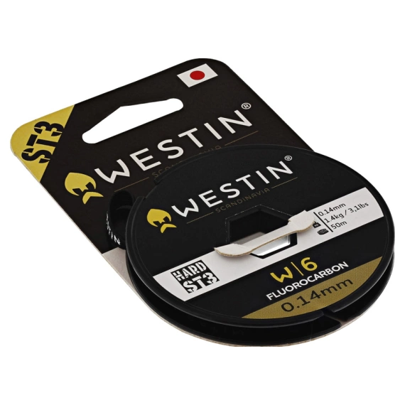 Westin W6 ST3 Fluorocarbon Clear i gruppen Fiskelinor / Fluorocarbonlinor hos Sportfiskeprylar.se (L005-140-50r)